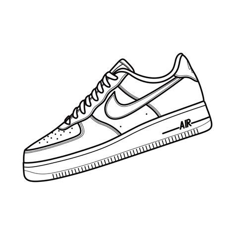 nike air force vorlage|air force 1 sneaker design.